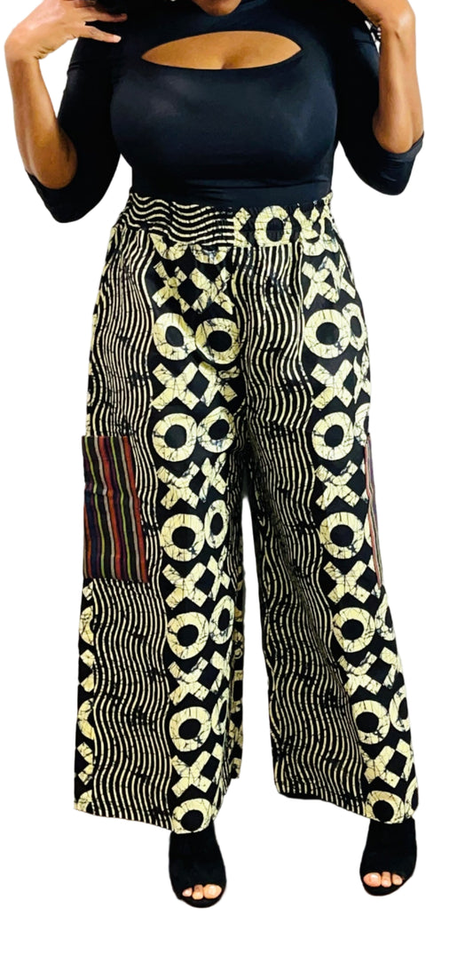 Ankara Palazzo Baggy Pants