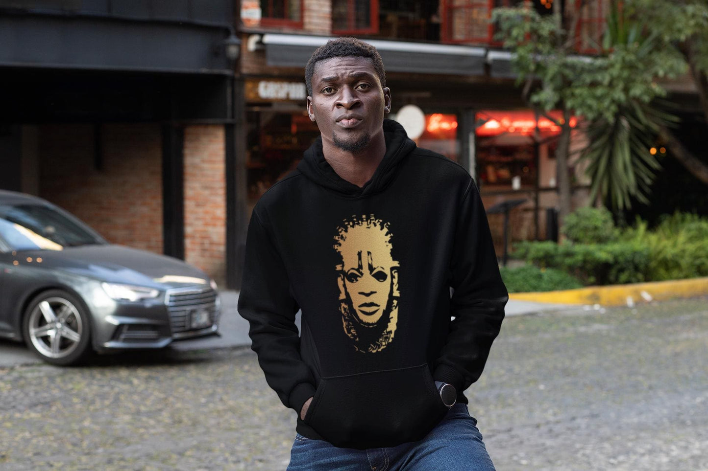 African Ethnic Mask Unisex Hoodie