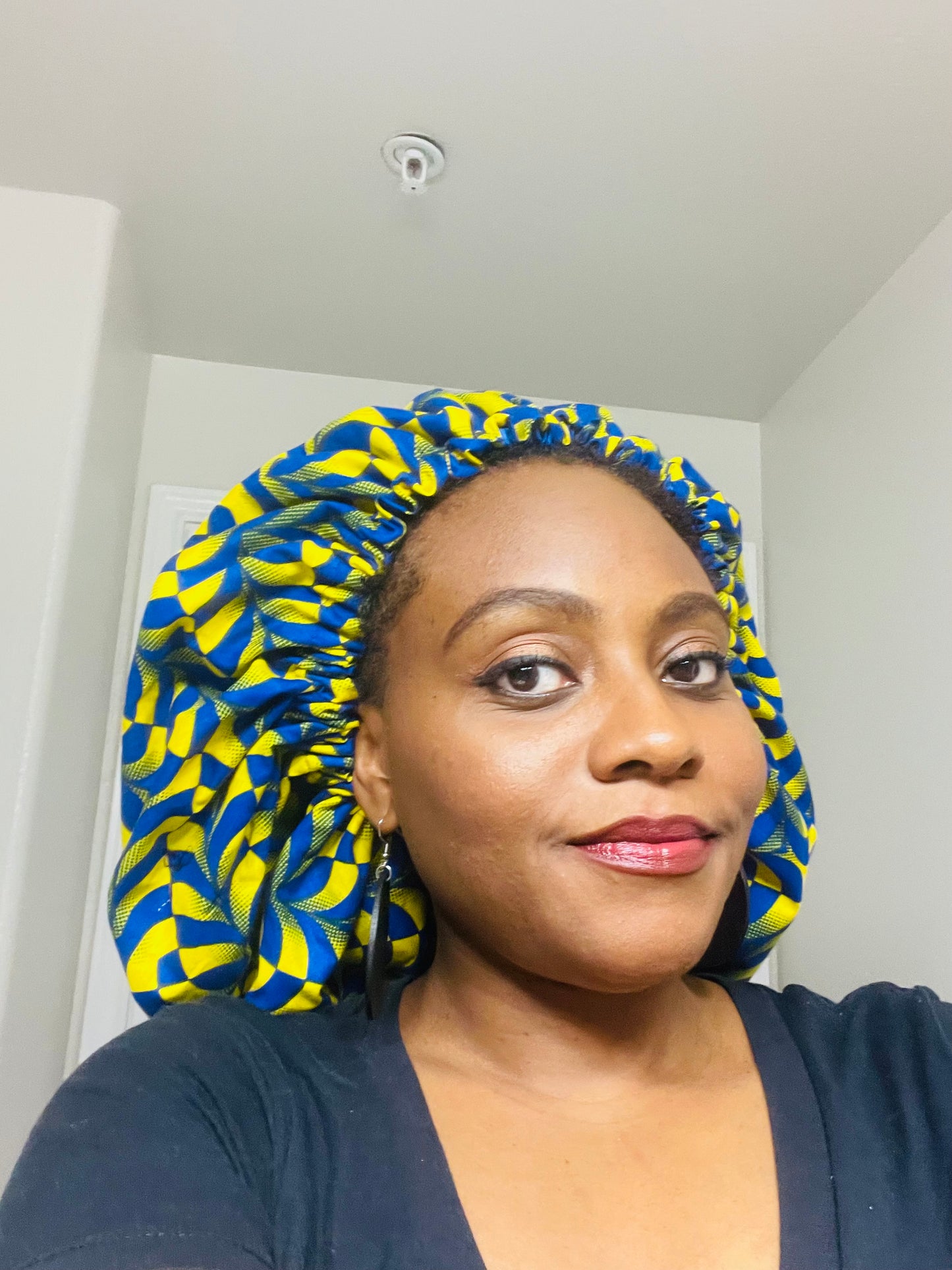 Ankara Satin Hair Bonnets -XL