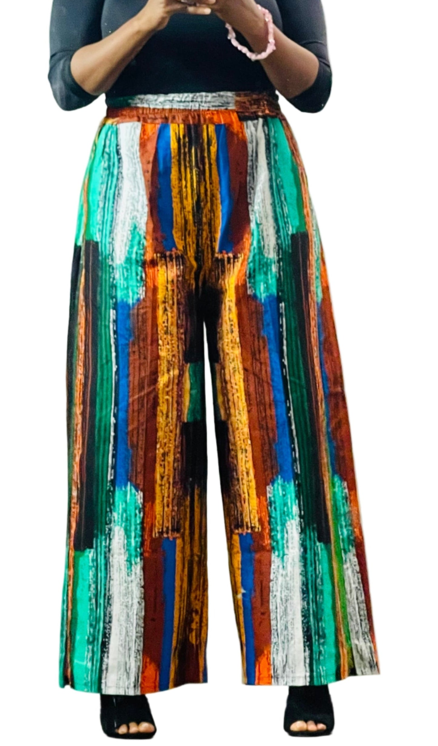Ankara Palazzo Baggy Pants