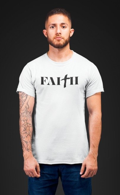 FAITH T-shirt -Black